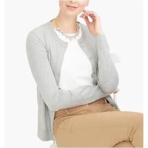 J. Crew Jackie Gray Women's Cardigan